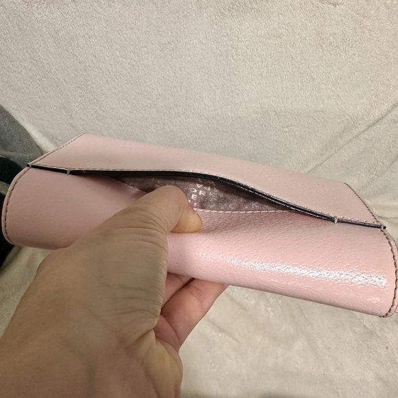 KATE SPADE Wellesley Natalie Clutch Removable Crossbody Strap in Balletslip - Picture 12 of 12